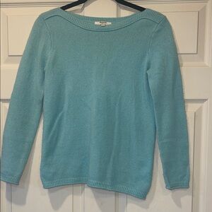 Madewell Sky Blue Crew Neck Sweater